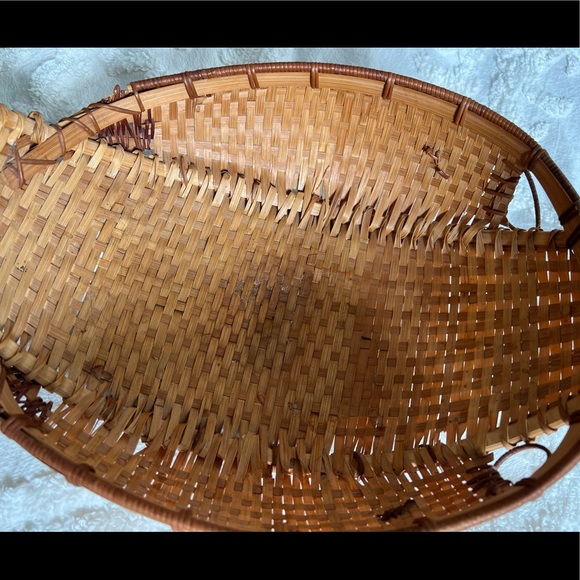 Unique vintage wicker basket - Picture 8 of 9